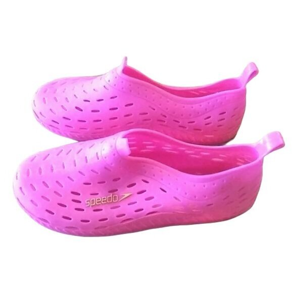 Speedo Kids Toddler Water Shoes Pink Slip-On Size 11-12 - Picture 4 of 10